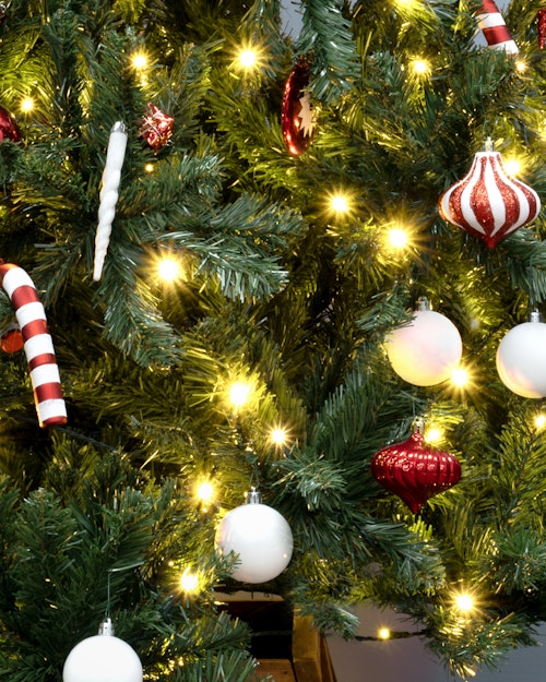 5ft Pre-lit Arbor Vitae Fir Tree