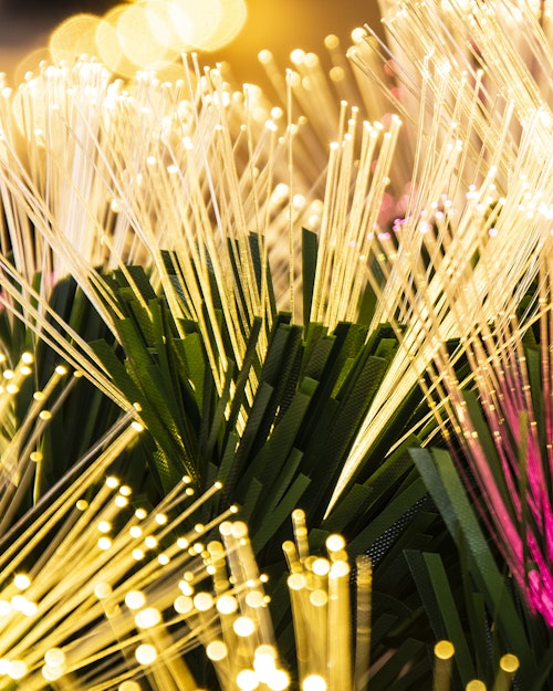 The 6ft Vesuvius Fir Fibre Optic Christmas Tree