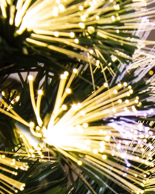 The 6ft Vesuvius Fir Fibre Optic Christmas Tree